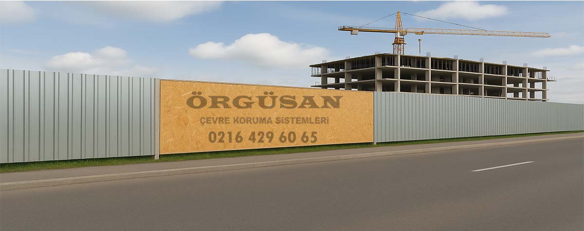 ŞANTİYE ÇEVRESİ TRAPEZ SAÇ